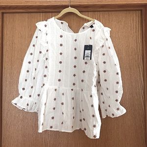 🌸 Universal Thread puff sleeve 3/4 sleeve top 🌸